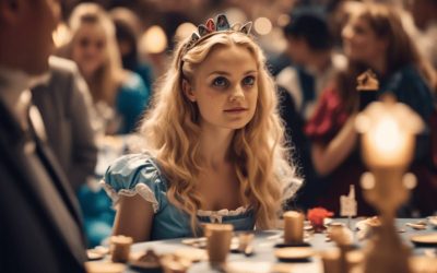 Alice in Wonderland-Themed Charity Gala