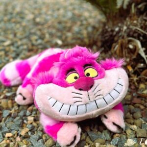 Plush Cheshire Cat with grin